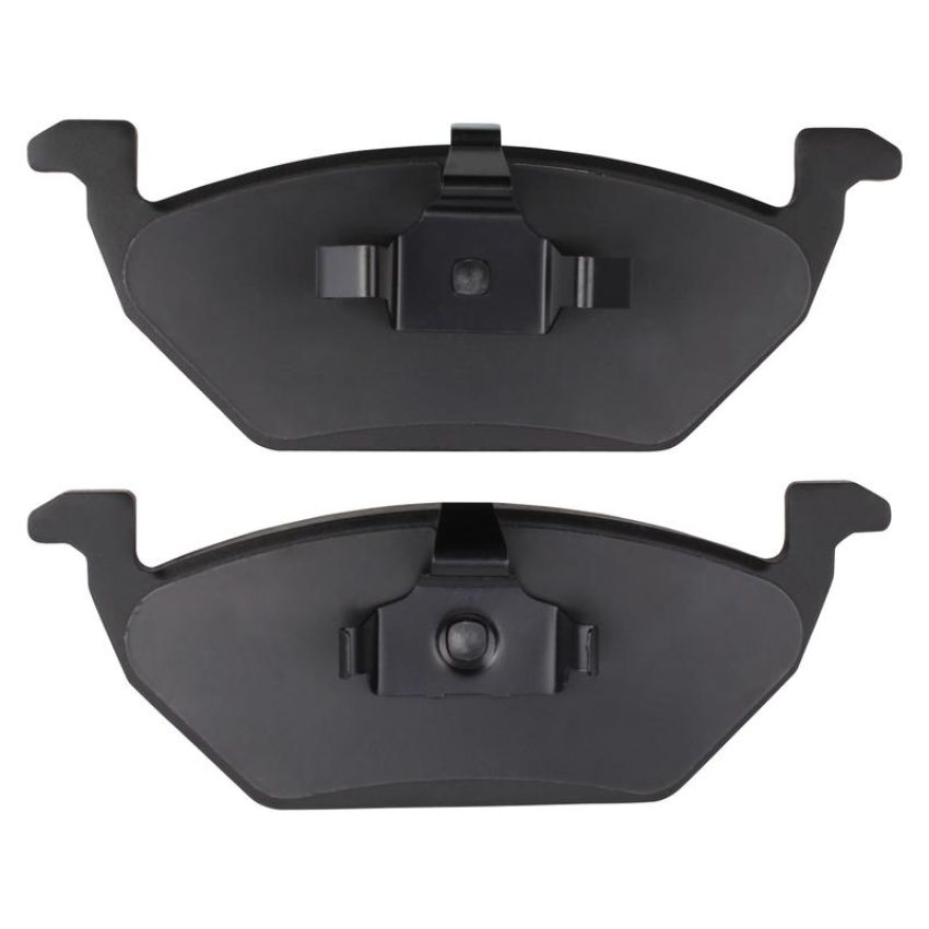 MPA 1003-0768M Quality-Built Black Series Semi-Metallic Brake Pads w/ Hardware