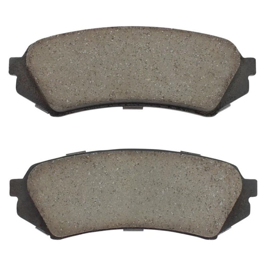 MPA 1003-0773C Quality-Built Black Series Ceramic Brake Pads w/ Hardware
