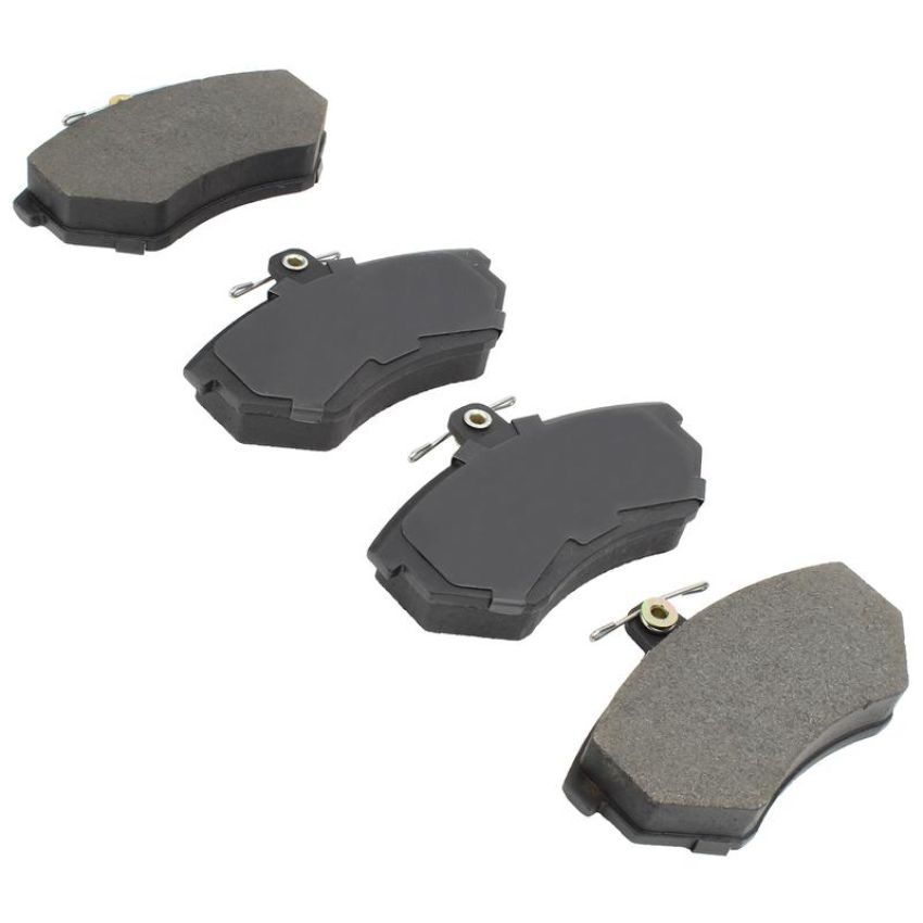 MPA 1003-0780M Quality-Built Black Series Semi-Metallic Brake Pads w/ Hardware