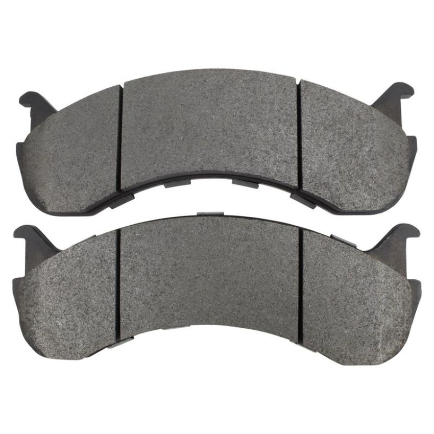 MPA 1003-0786AM Quality-Built Black Series Semi-Metallic Brake Pads w/ Hardware