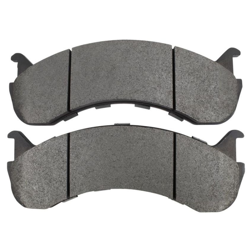 MPA 1003-0786M Quality-Built Black Series Semi-Metallic Brake Pads w/ Hardware