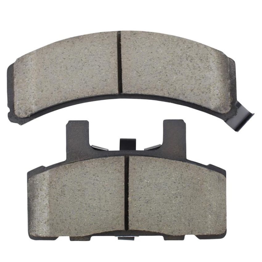 MPA 1003-0789M Quality-Built Black Series Semi-Metallic Brake Pads w/ Hardware