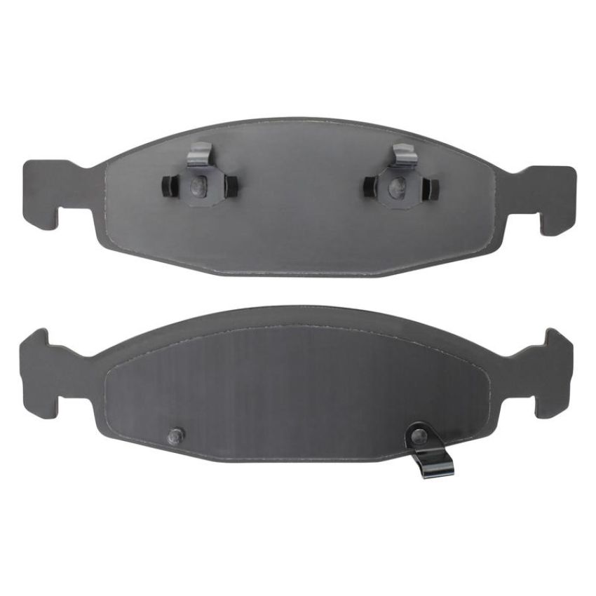 MPA 1003-0790C Quality-Built Black Series Ceramic Brake Pads w/ Hardware