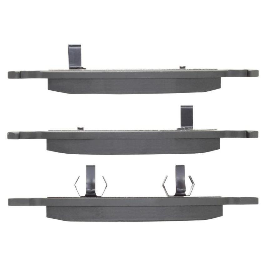 MPA 1003-0790C Quality-Built Black Series Ceramic Brake Pads w/ Hardware