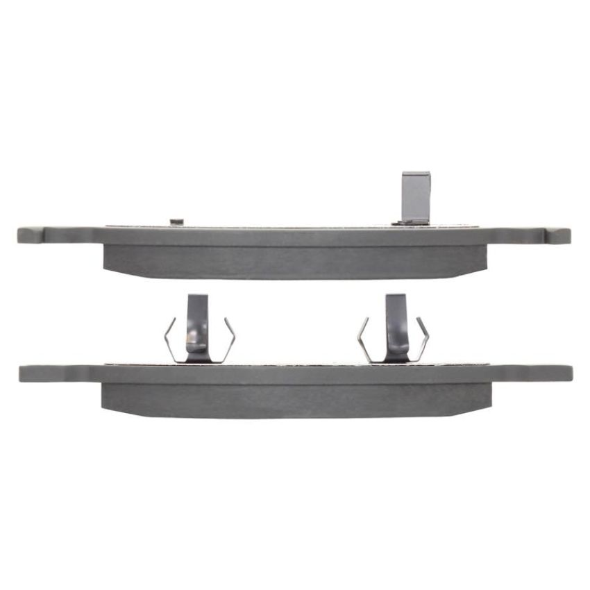MPA 1003-0790M Quality-Built Black Series Semi-Metallic Brake Pads w/ Hardware