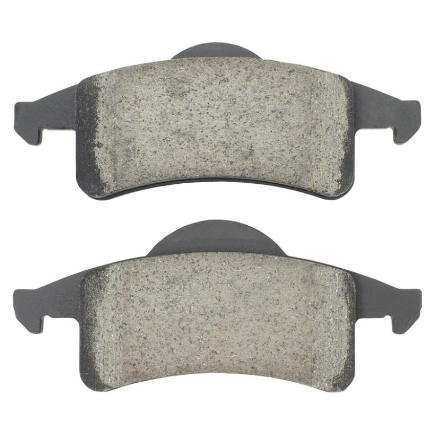 MPA 1003-0791M Quality-Built Black Series Semi-Metallic Brake Pads w/ Hardware