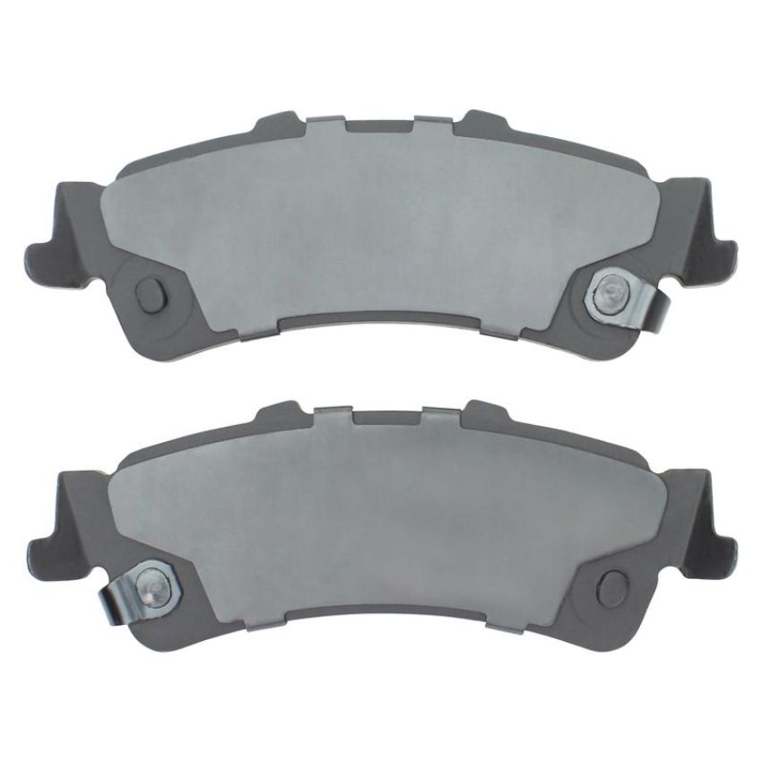 MPA 1003-0792C Quality-Built Black Series Ceramic Brake Pads w/ Hardware