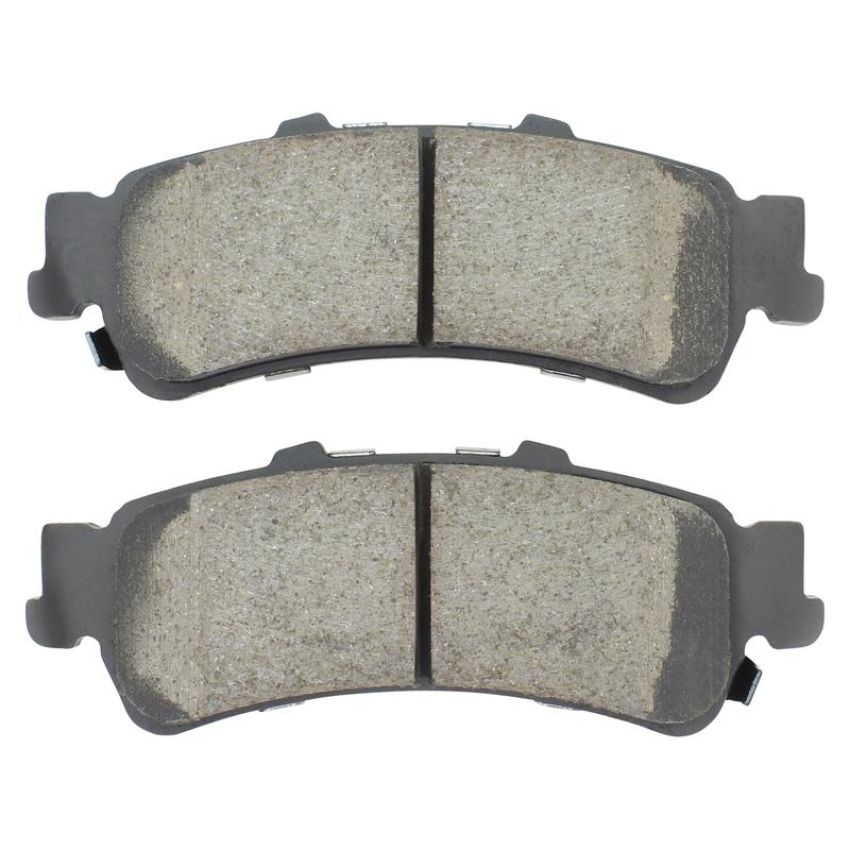 MPA 1003-0792C Quality-Built Black Series Ceramic Brake Pads w/ Hardware