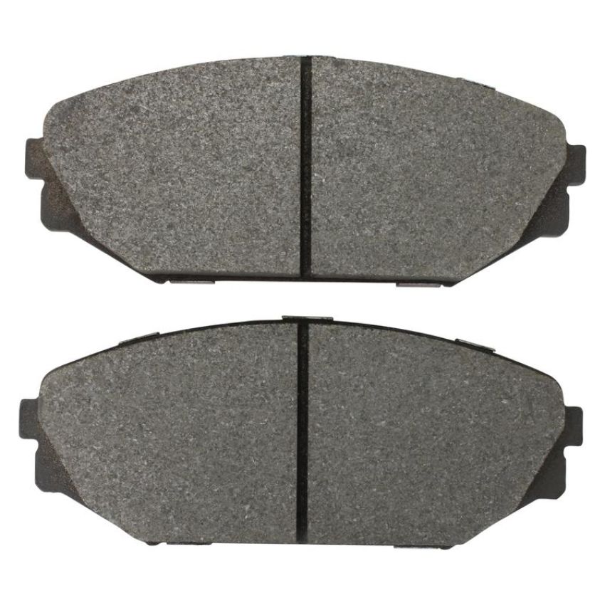 MPA 1003-0793C Quality-Built Black Series Ceramic Brake Pads w/ Hardware