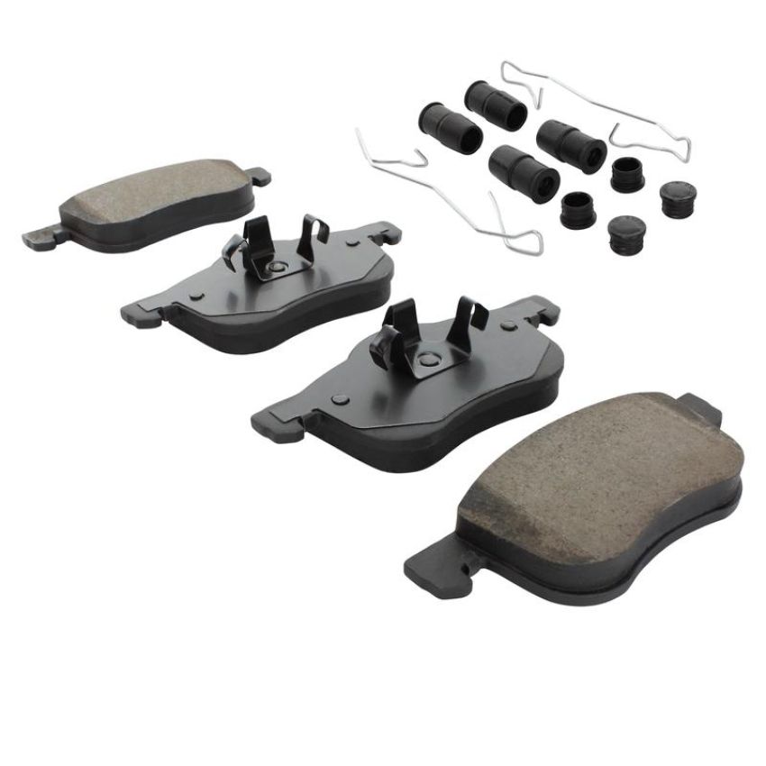 MPA 1003-0794C Quality-Built Black Series Ceramic Brake Pads w/ Hardware