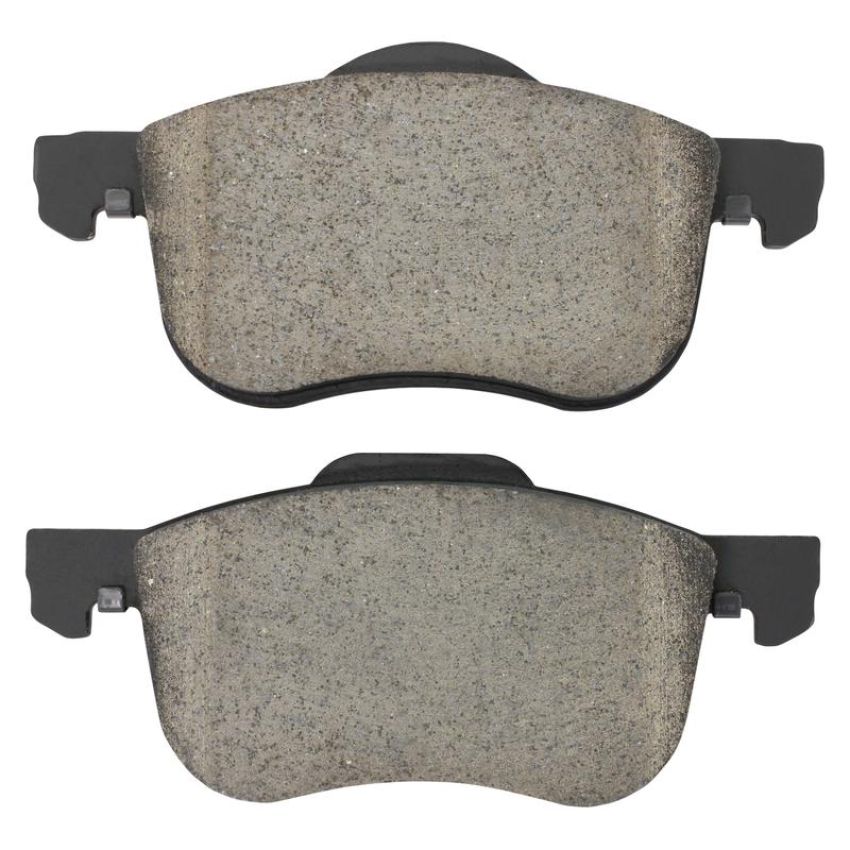 MPA 1003-0794M Quality-Built Black Series Semi-Metallic Brake Pads w/ Hardware