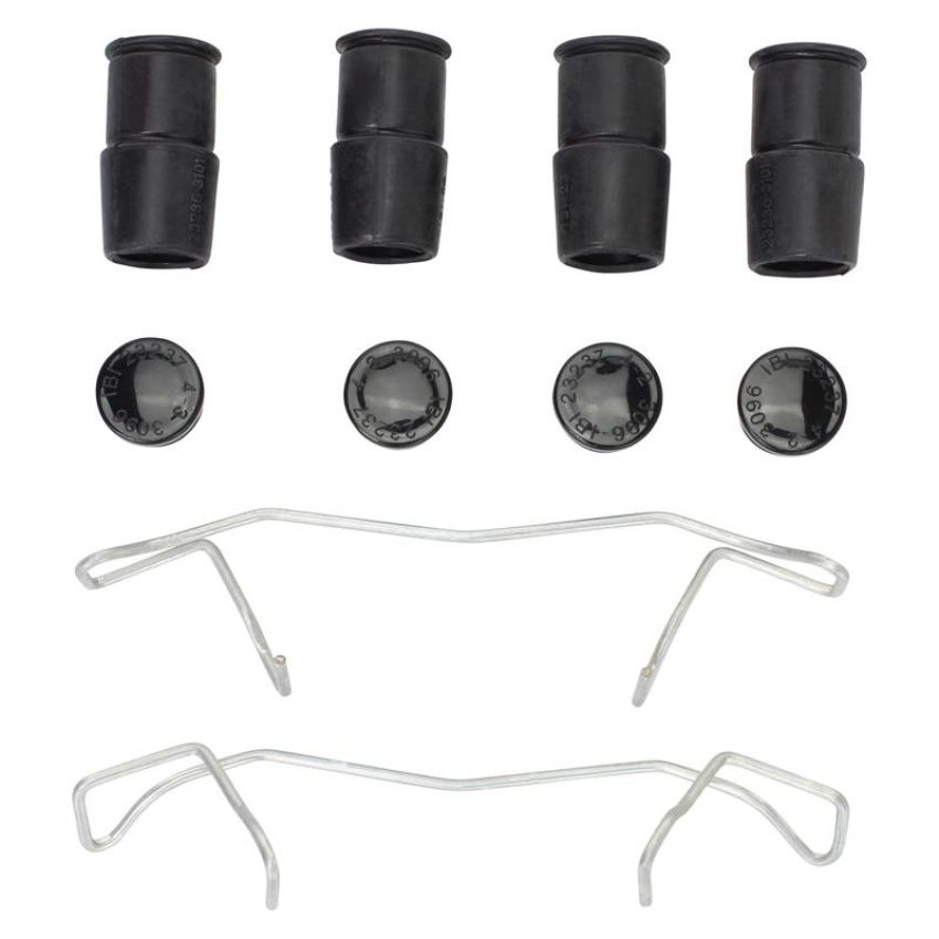 MPA 1003-0795C Quality-Built Black Series Ceramic Brake Pads w/ Hardware
