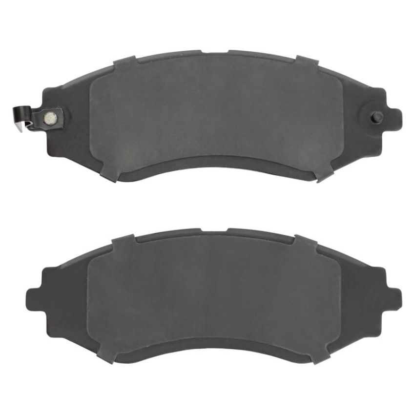 MPA 1003-0797C Quality-Built Black Series Ceramic Brake Pads w/ Hardware