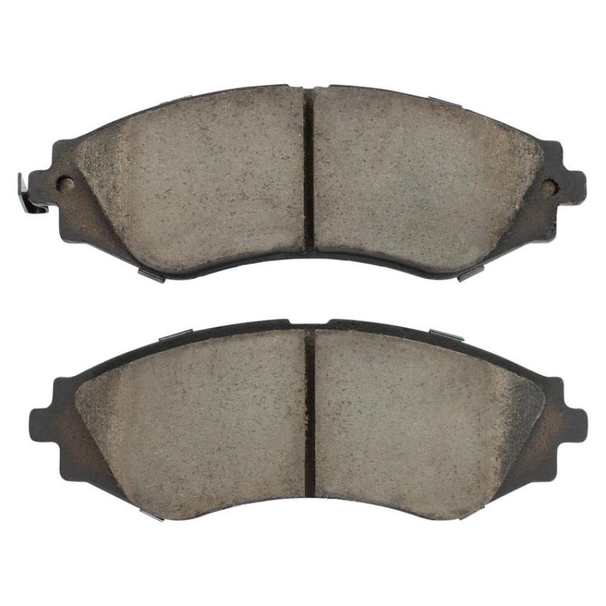 MPA 1003-0797C Quality-Built Black Series Ceramic Brake Pads w/ Hardware