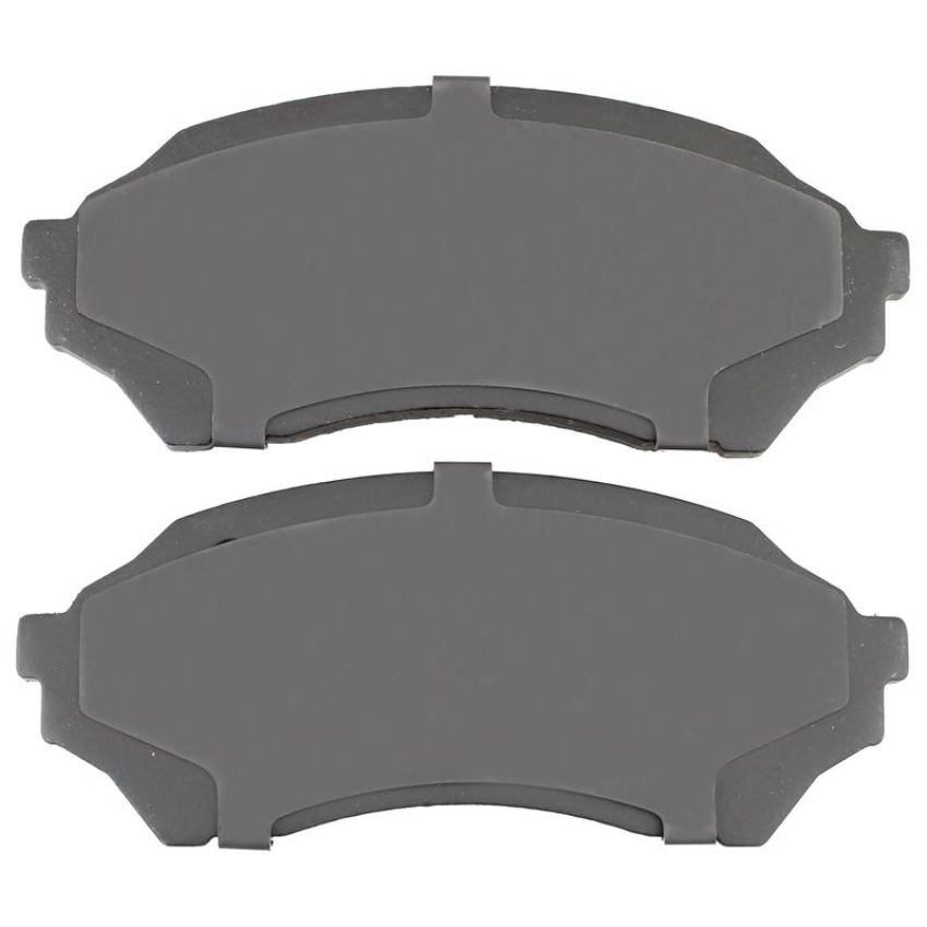 MPA 1003-0798M Quality-Built Black Series Semi-Metallic Brake Pads w/ Hardware