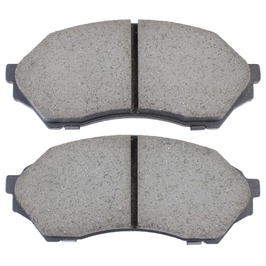 MPA 1003-0798M Quality-Built Black Series Semi-Metallic Brake Pads w/ Hardware