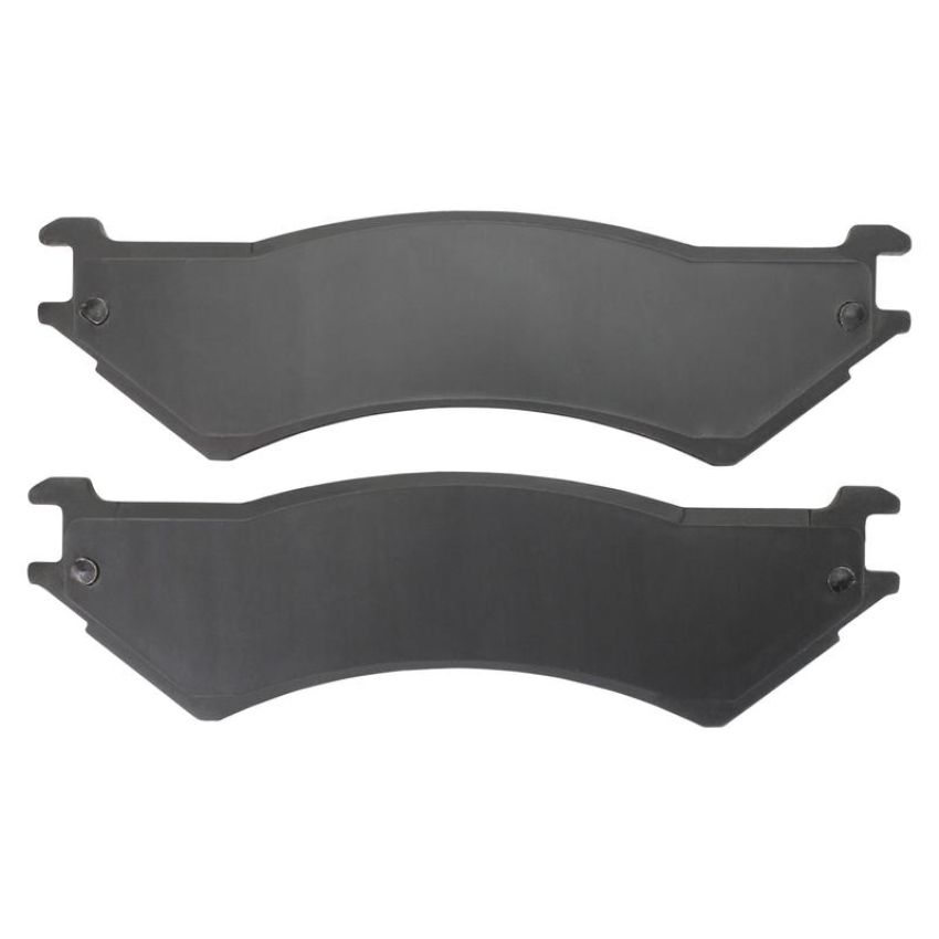 MPA 1003-0802M Quality-Built Black Series Semi-Metallic Brake Pads w/ Hardware