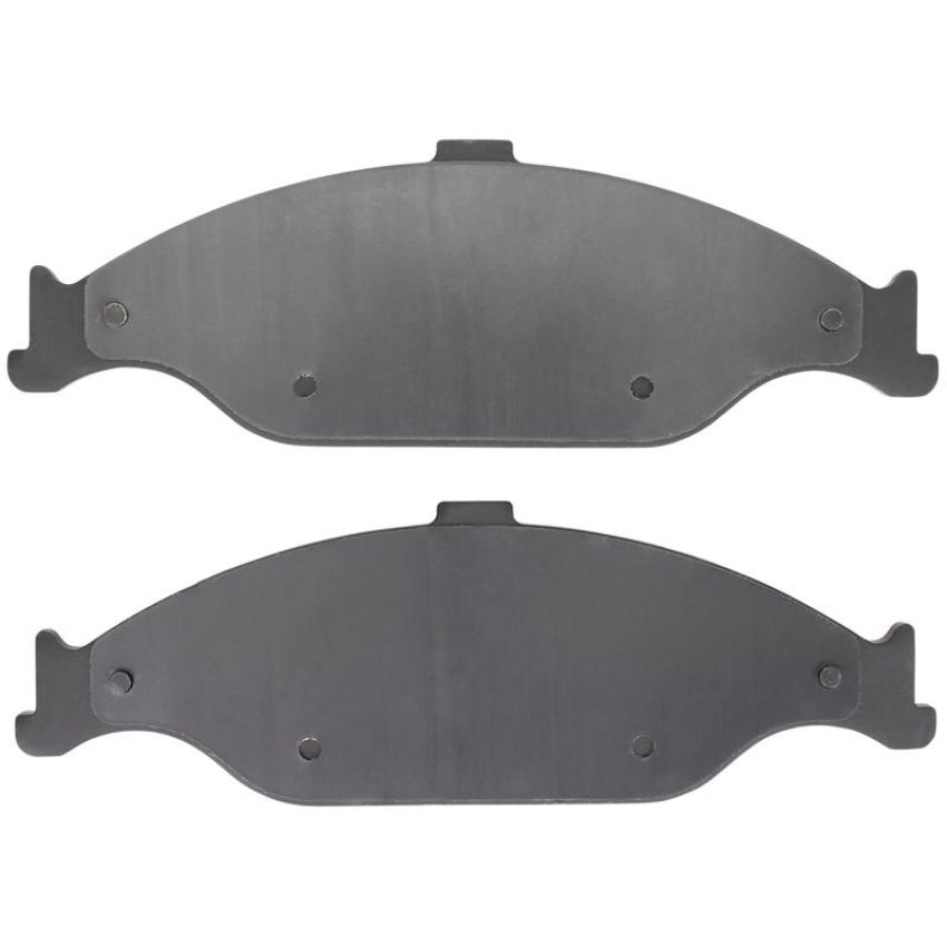MPA 1003-0804M Quality-Built Black Series Semi-Metallic Brake Pads w/ Hardware