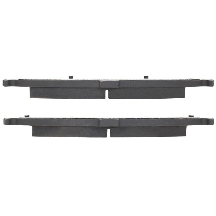 MPA 1003-0804M Quality-Built Black Series Semi-Metallic Brake Pads w/ Hardware