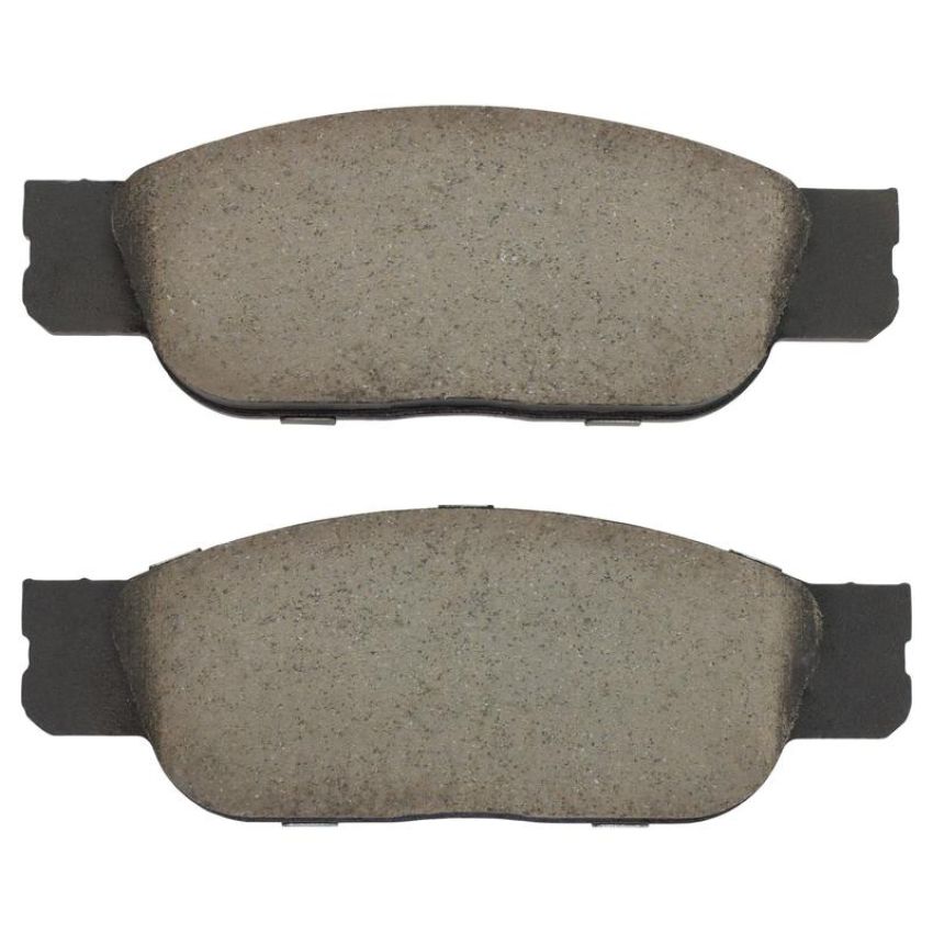 MPA 1003-0805C Quality-Built Black Series Ceramic Brake Pads w/ Hardware