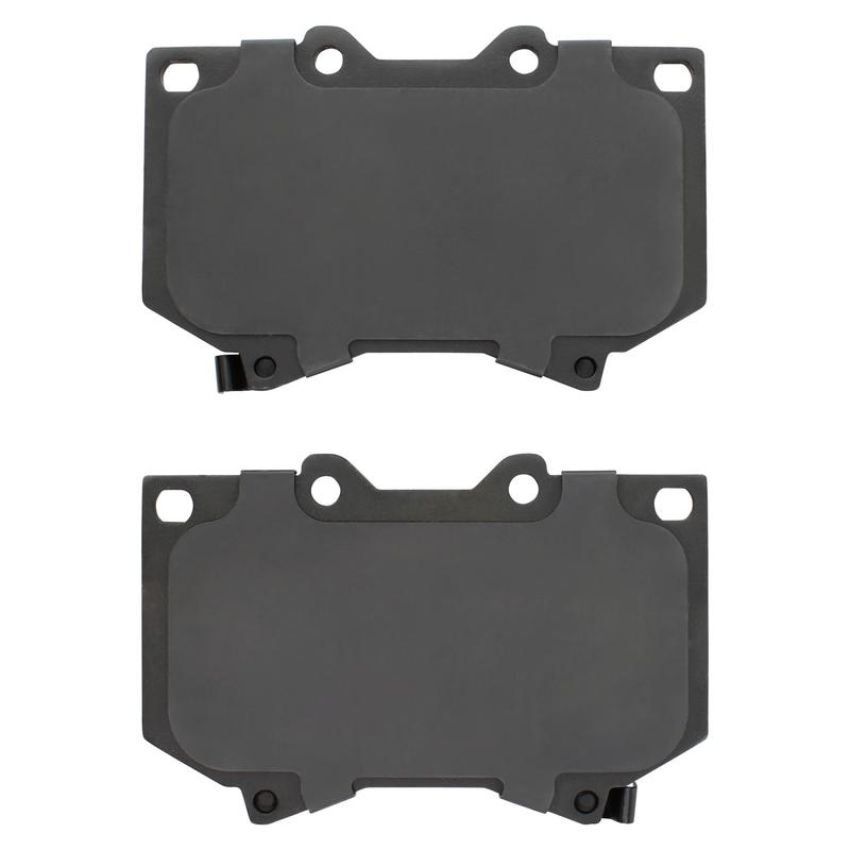 MPA 1003-0812M Quality-Built Black Series Semi-Metallic Brake Pads w/ Hardware