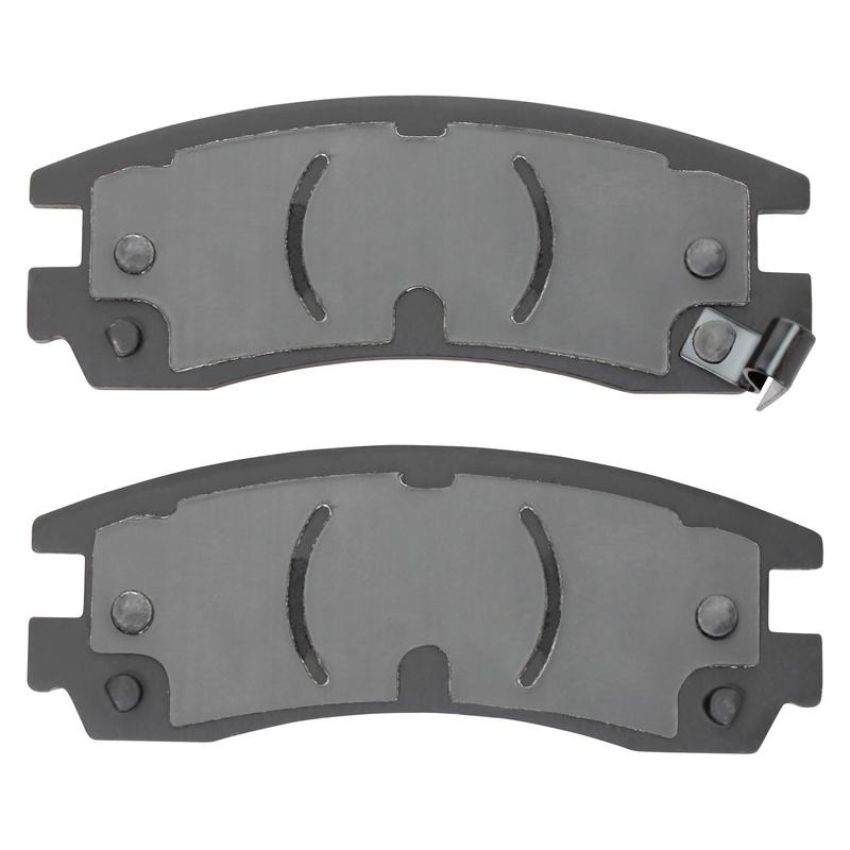 MPA 1003-0814C Quality-Built Black Series Ceramic Brake Pads w/ Hardware
