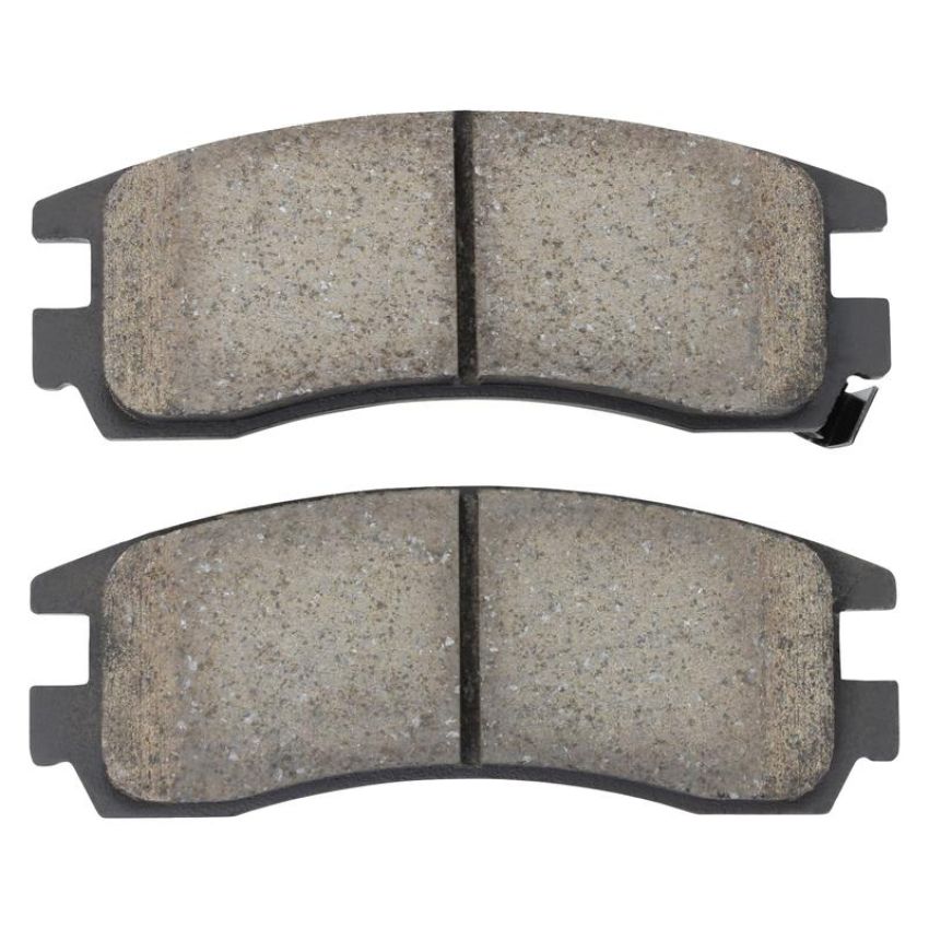 MPA 1003-0814C Quality-Built Black Series Ceramic Brake Pads w/ Hardware