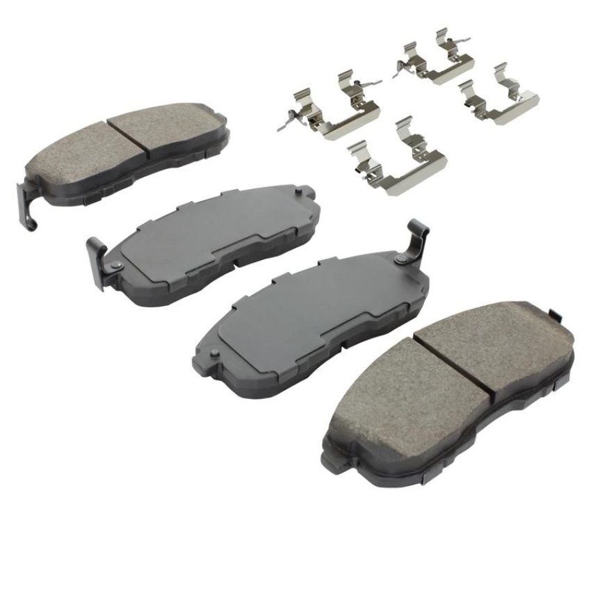 MPA 1003-0815AM Quality-Built Black Series Semi-Metallic Brake Pads