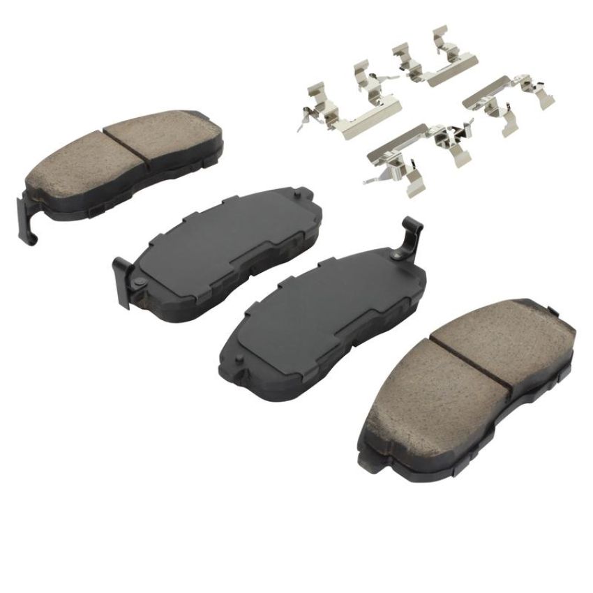 MPA 1003-0815BC Quality-Built Black Series Ceramic Brake Pads w/ Hardware