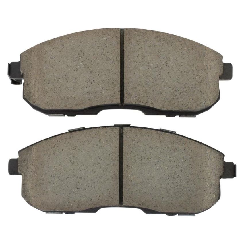 MPA 1003-0815C Quality-Built Black Series Ceramic Brake Pads w/ Hardware