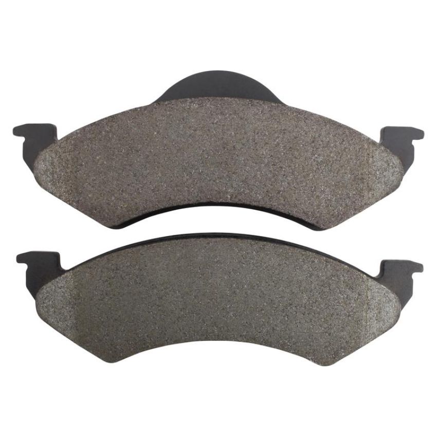 MPA 1003-0820M Quality-Built Black Series Semi-Metallic Brake Pads w/ Hardware