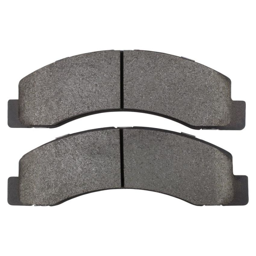 MPA 1003-0824M Quality-Built Black Series Semi-Metallic Brake Pads w/ Hardware