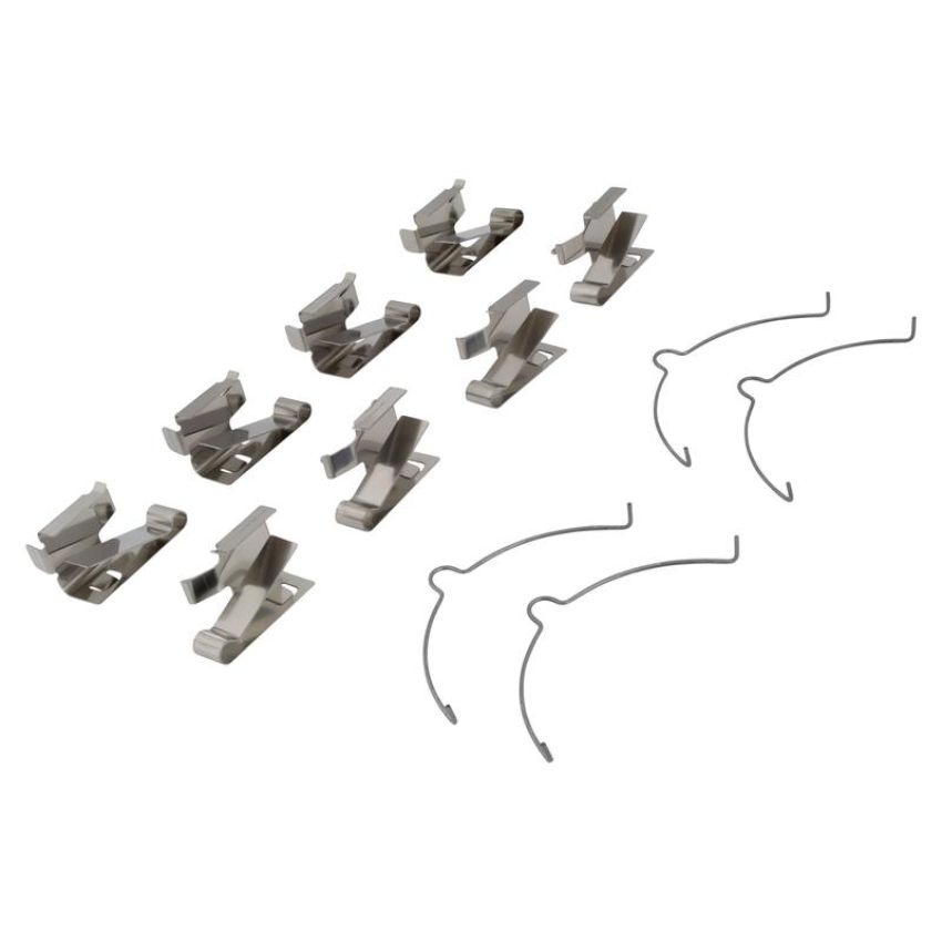 MPA 1003-0824M Quality-Built Black Series Semi-Metallic Brake Pads w/ Hardware