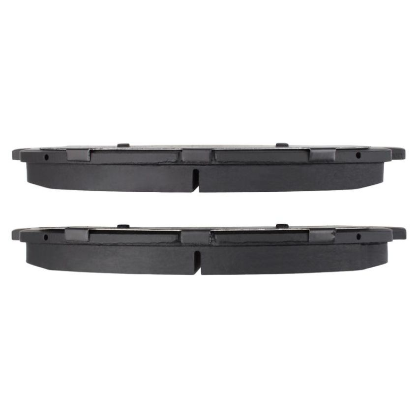 MPA 1003-0824M Quality-Built Black Series Semi-Metallic Brake Pads w/ Hardware