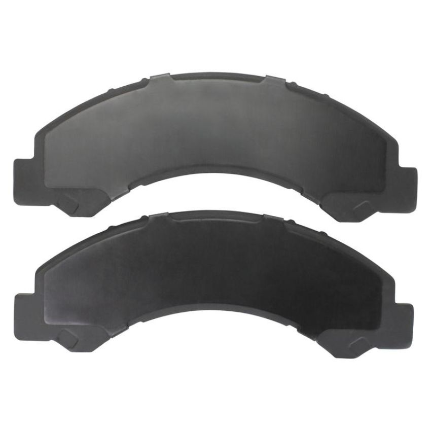 MPA 1003-0825M Quality-Built Black Series Semi-Metallic Brake Pads w/ Hardware