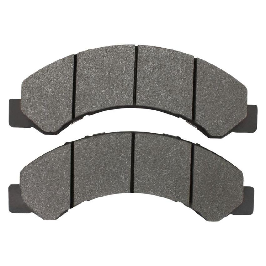 MPA 1003-0825M Quality-Built Black Series Semi-Metallic Brake Pads w/ Hardware