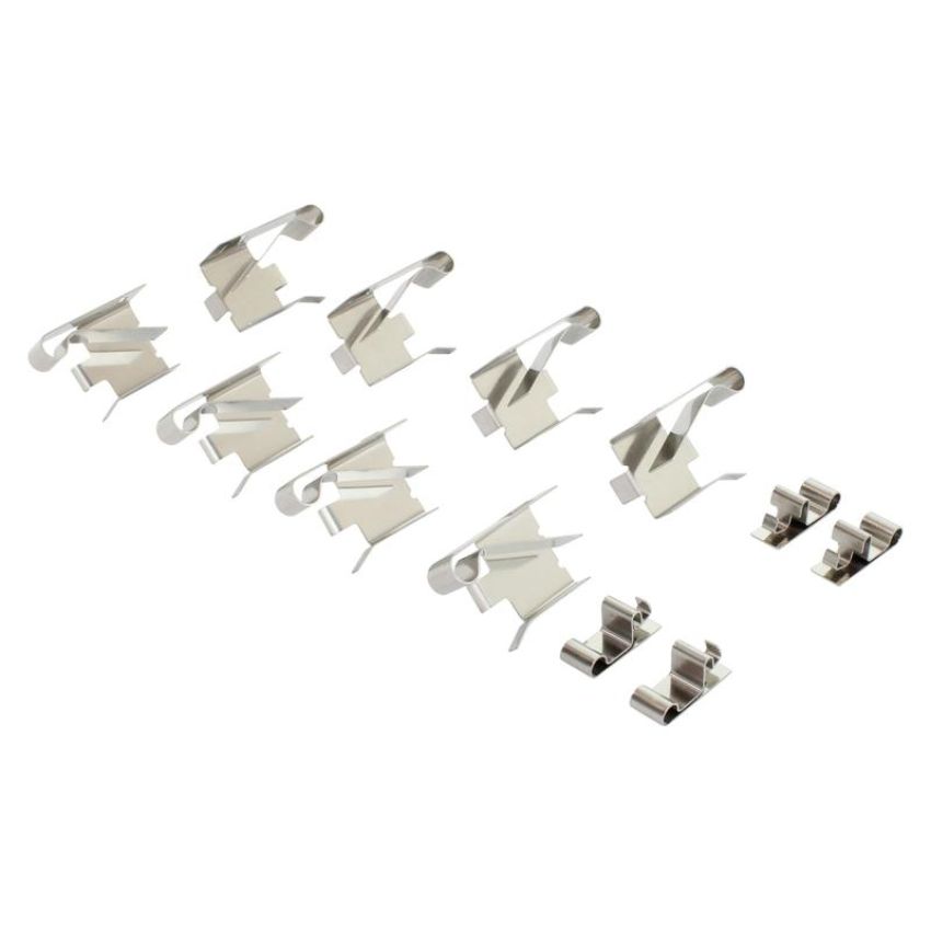 MPA 1003-0825M Quality-Built Black Series Semi-Metallic Brake Pads w/ Hardware