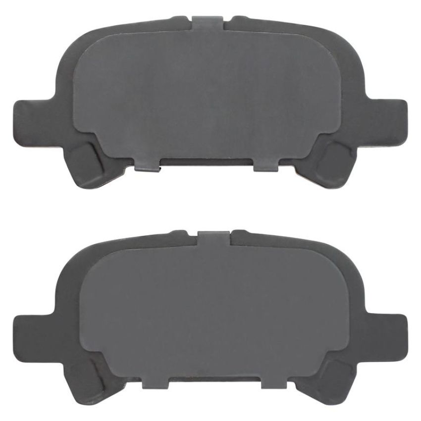 MPA 1003-0828AC Quality-Built Black Series Ceramic Brake Pads w/ Hardware