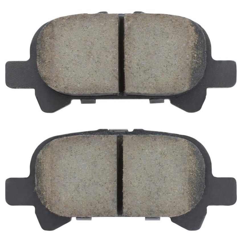 MPA 1003-0828C Quality-Built Black Series Ceramic Brake Pads w/ Hardware