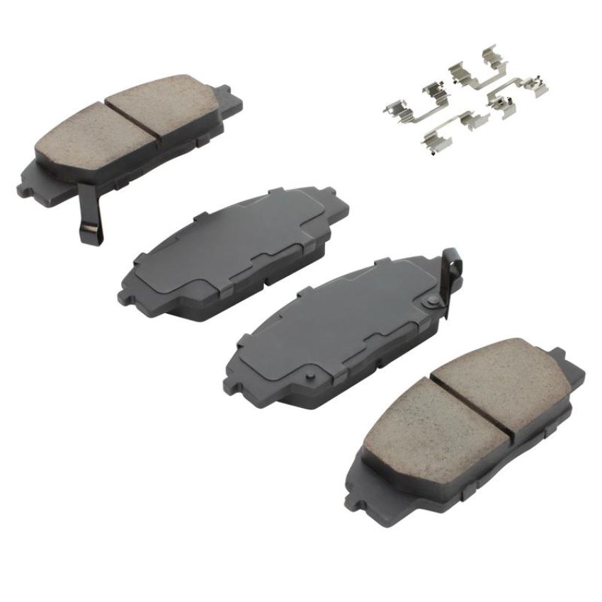 MPA 1003-0829C Quality-Built Black Series Ceramic Brake Pads w/ Hardware
