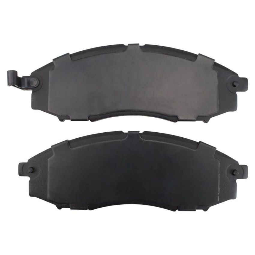 MPA 1003-0830M Quality-Built Black Series Semi-Metallic Brake Pads w/ Hardware