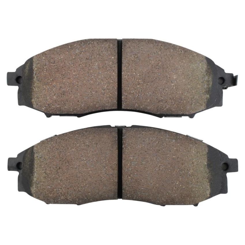 MPA 1003-0830M Quality-Built Black Series Semi-Metallic Brake Pads w/ Hardware
