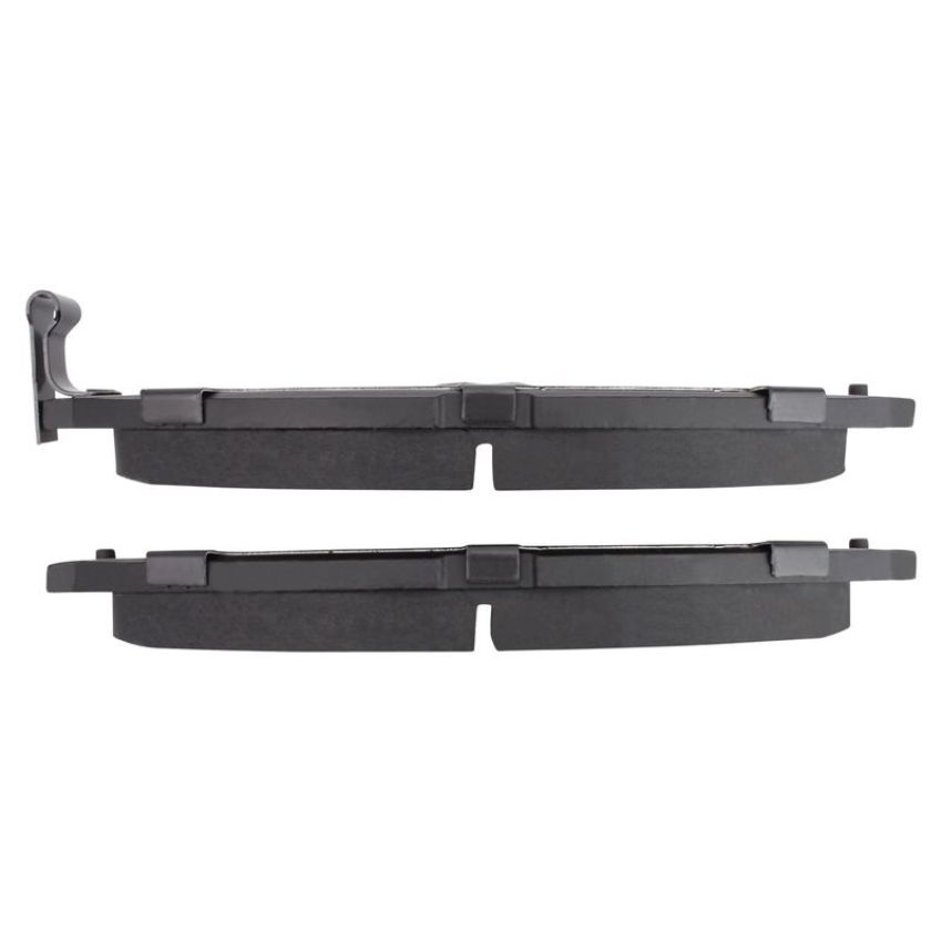 MPA 1003-0830M Quality-Built Black Series Semi-Metallic Brake Pads w/ Hardware