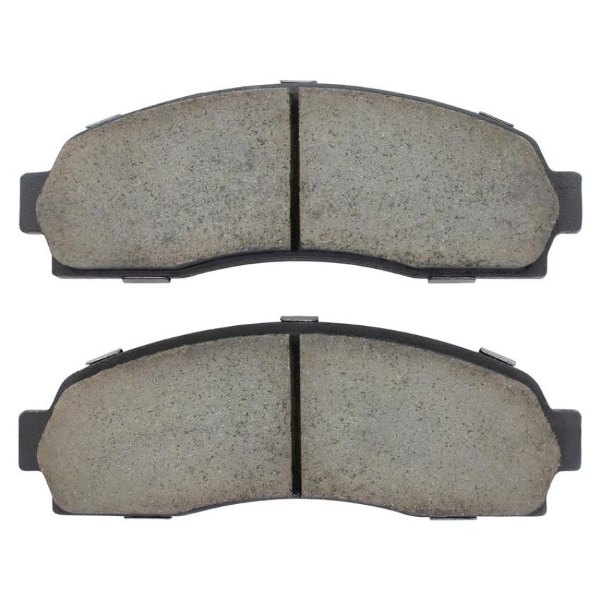 MPA 1003-0833AC Quality-Built Black Series Ceramic Brake Pads w/ Hardware