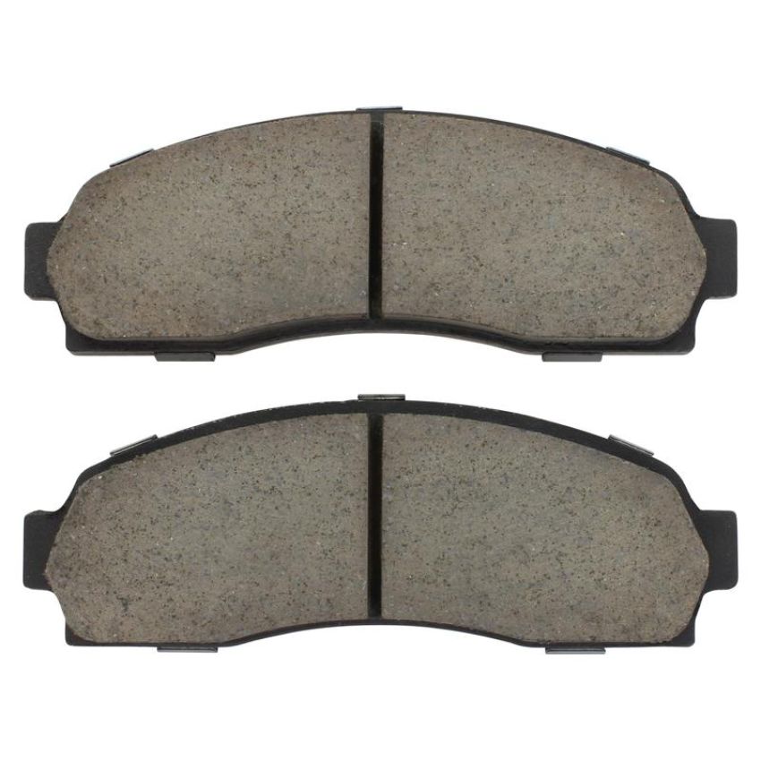 MPA 1003-0833C Quality-Built Black Series Ceramic Brake Pads w/ Hardware
