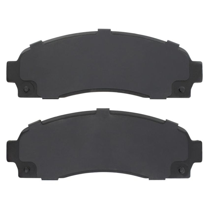 MPA 1003-0833M Quality-Built Black Series Semi-Metallic Brake Pads w/ Hardware