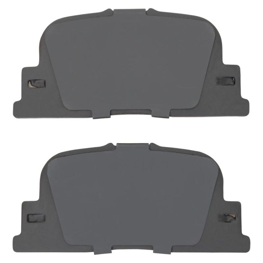 MPA 1003-0835C Quality-Built Black Series Ceramic Brake Pads w/ Hardware