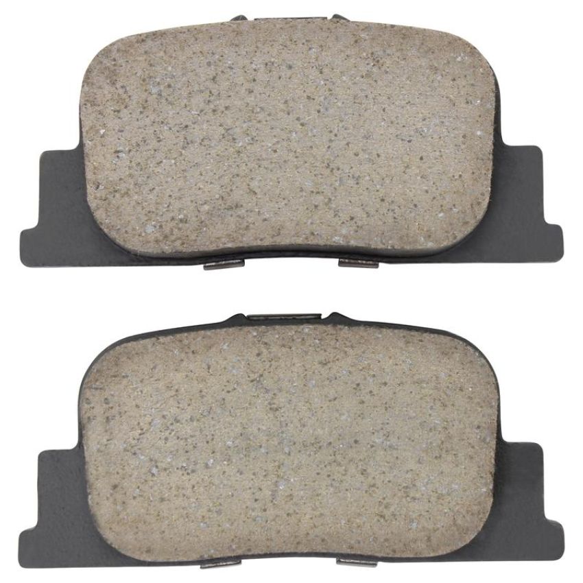 MPA 1003-0835C Quality-Built Black Series Ceramic Brake Pads w/ Hardware