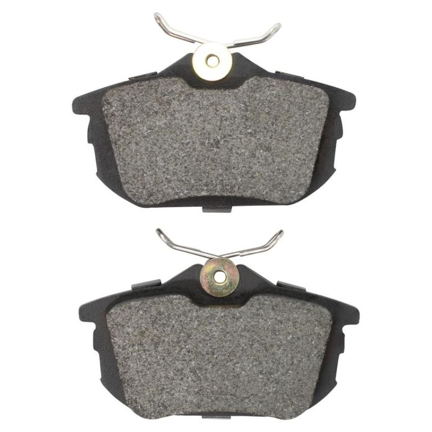 MPA 1003-0838M Quality-Built Black Series Semi-Metallic Brake Pads