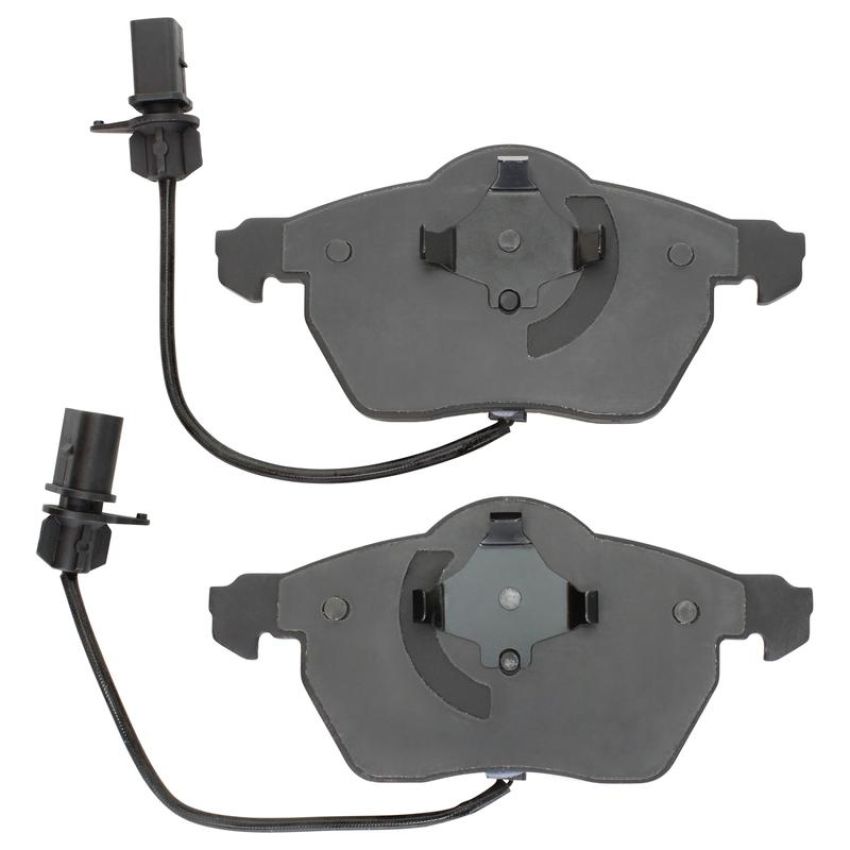 MPA 1003-0840M Quality-Built Black Series Semi-Metallic Brake Pads w/ Hardware